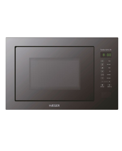 HAEGER MICROONDAS INTEG. 26LTS DIGITAL PRETO