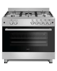 JUNEX FOGAO 90X60CM 5GAS (1WOK) BUT FORNO MAXI 109LT INOX