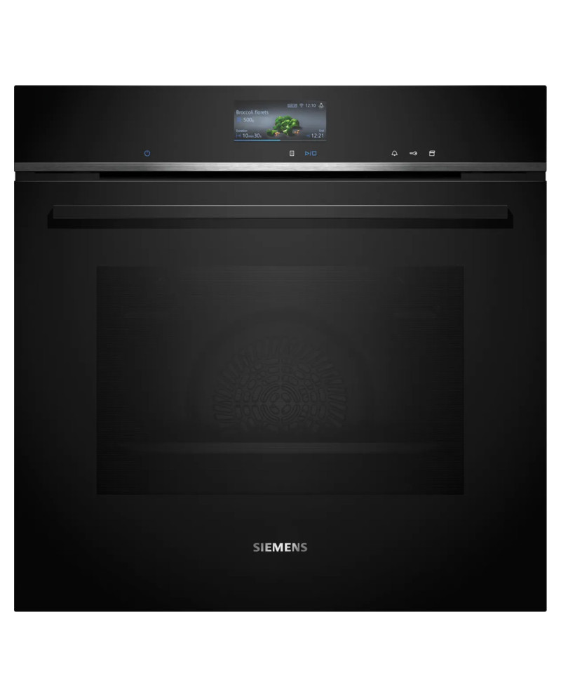 SIEMENS FORNO MULTIFUNÇOES PLUSESTEAM 71LT VIDRO PRETO A+