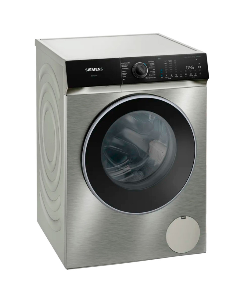 SIEMENS MAQUINA ROUPA 10KG 1600RT INOX (A)