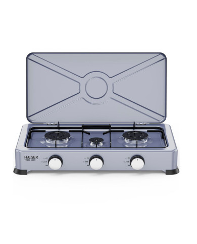 HAEGER FOGAREIRO GAS 3 BOCAS TRIPLE COOK