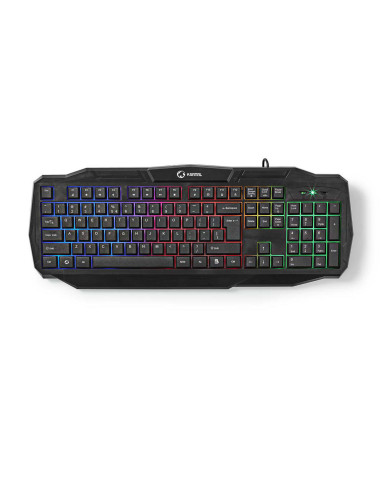 NEDIS TECLADO PARA JOGOS ILUMINAÇAO USB 2.0