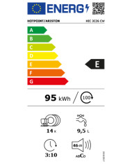 HOTPOINT MAQUINA LOUÇA INTEG TOTAL 9PROG 14TALH (E)