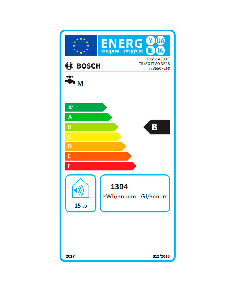 BOSCH TERMOACUMULADOR 80LT VERT/HORIZ (B)