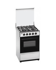 MAGMA FOGAO INOX 4 GAS C/TAMPA WOK 60x60CM