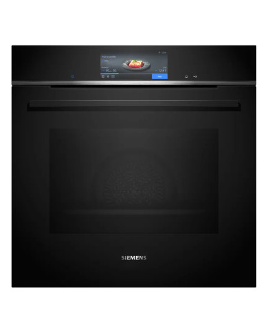 SIEMENS FORNO MULTIFUNÇOES 71LT VIDRO PRETO A+