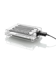 HAEGER GRELHADOR ELECTRICO 2400W 395X275MM INOX