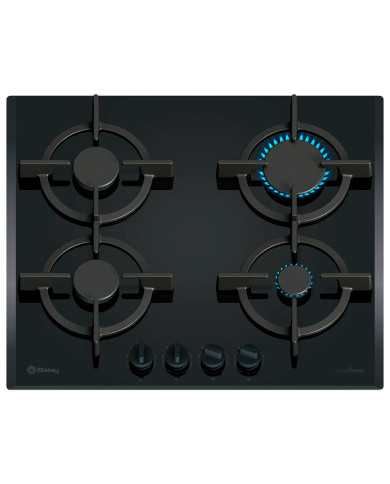 BALAY PLACA 4GAS 60CM VIDRO ENDURECIDO