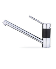 TEKA MISTURADORA CANO BAIXO CROMADA/PRETA