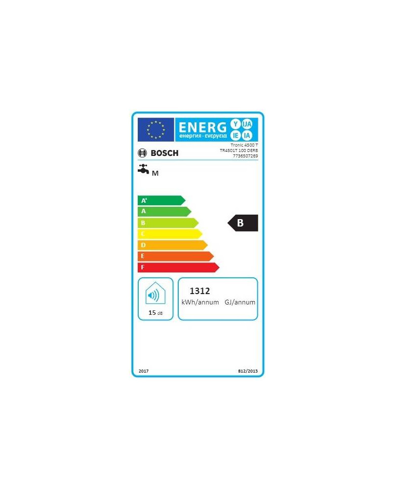 BOSCH TERMOACUMULADOR 100LT VERT/HORIZ (B)