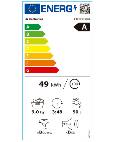 LG MAQUINA ROUPA 9KG 1400RT DD (A)