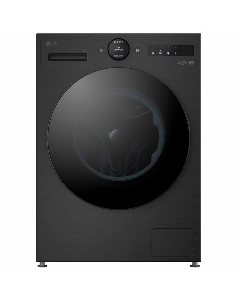 LG MAQUINA ROUPA 11KG 1400RT AI DD STEAM PRETO (A)