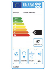 ELECTROLUX CHAMINE 90CM MAX 600M3/H C