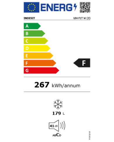 INDESIT ARCA VERTICAL NF 4GAV 1670x595x645 228LT (E)