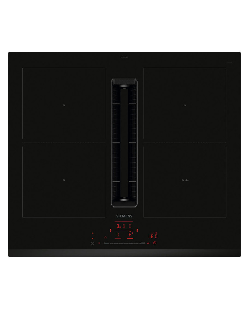 SIEMENS PLACA INDUÇAO 60CM C/ VENTILAÇAO INTEGRADA