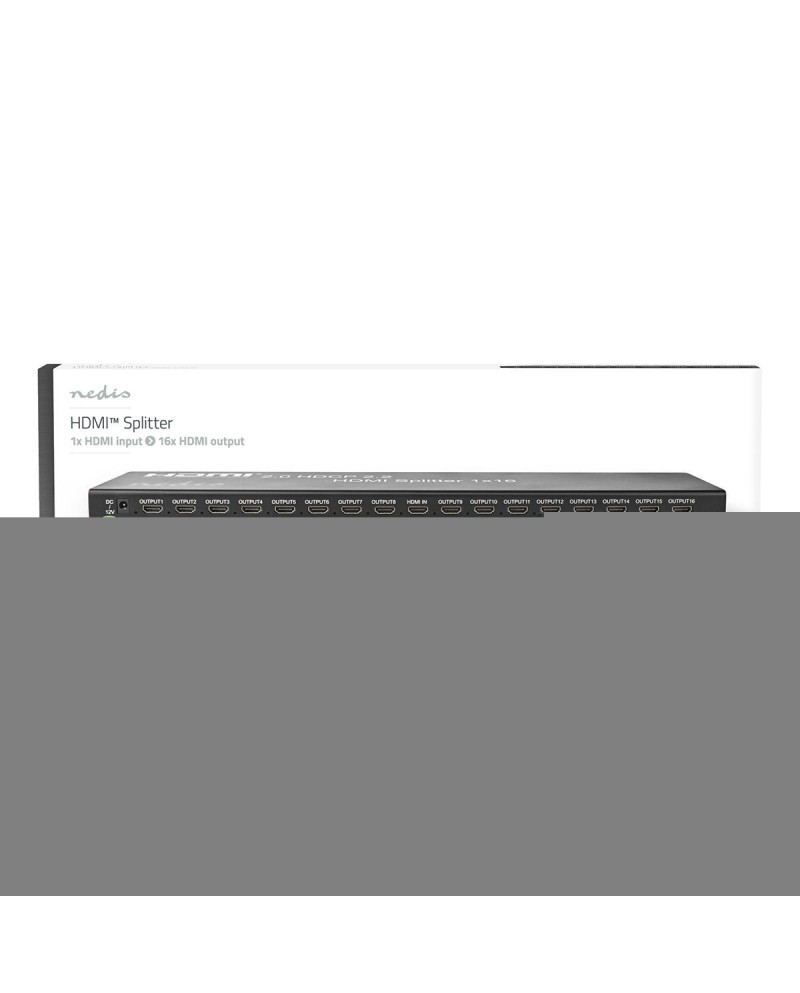 NEDIS REPARTIDOR HDMI 16 PORTAS NEDIS REPARTIDOR HDMI 16 PORTAS