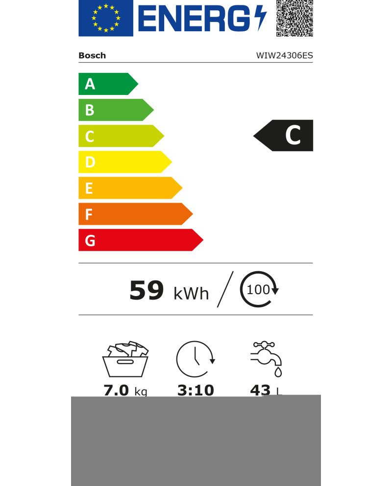 BOSCH MAQUINA ROUPA INTEG 7KG 1200RT (C)