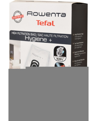 ROWENTA SACOS ASPIRADOR HYGIENE ATE 4,5LT P/GAMA ROWENTA SACOS ASPIRADOR HYGIENE ATE 4,5LT P/GAMA