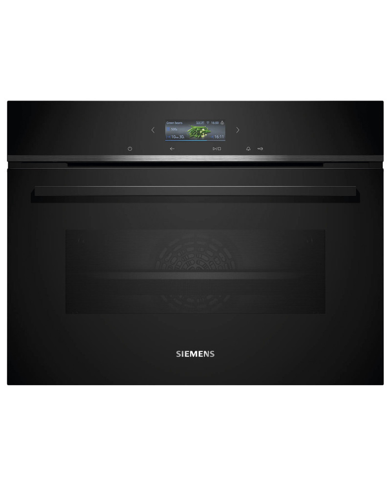 SIEMENS FORNO COMPACTO MULTIF. 47LT PRETO (A+)