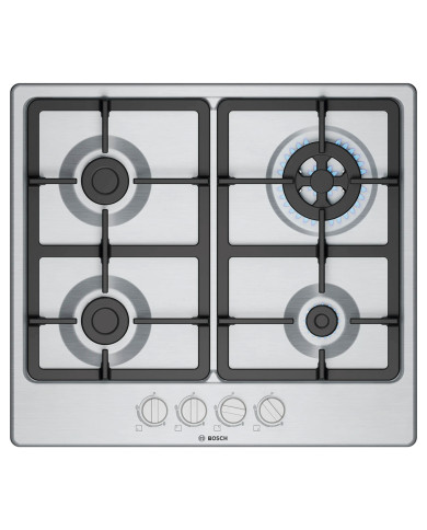 BOSCH PLACA GAS 60CM INOX