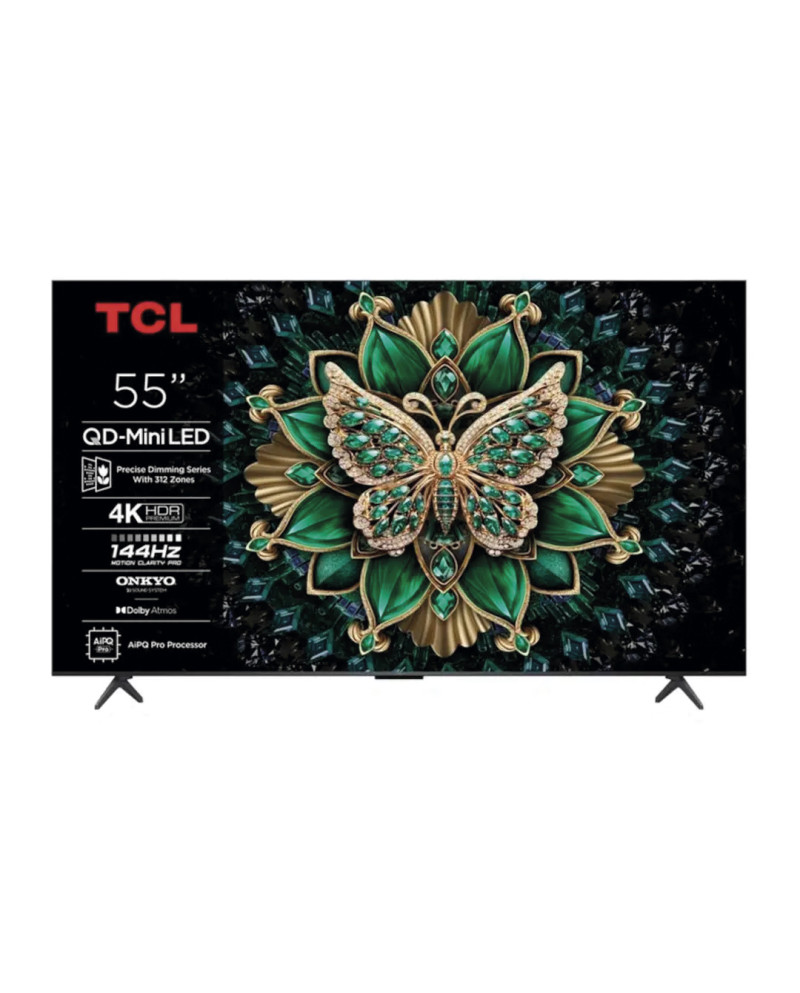 TCL MINI LED 55" 4K UHD GOOGLE TV 3HDMI 2USB (F)