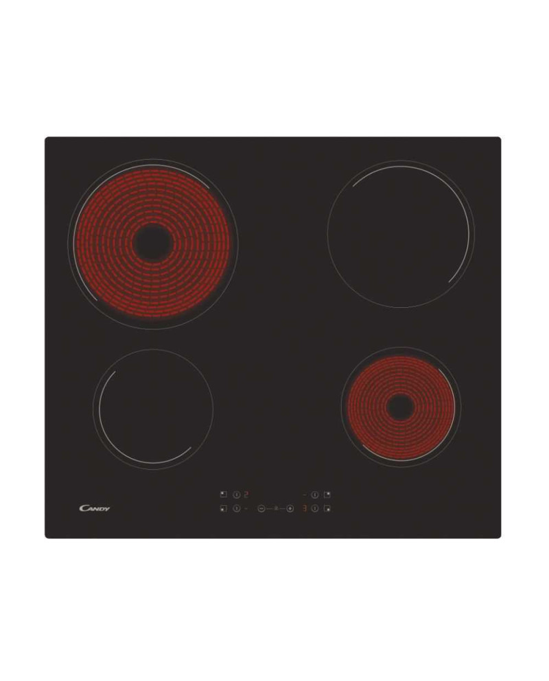 CANDY PLACA VITRO 4ZONAS 60CM