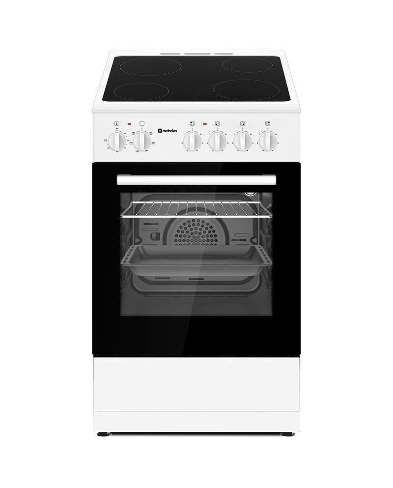 MEIRELES FOGAO VITRO 50X60CM FORNO ELETRICO 47LT BRANCO (A)