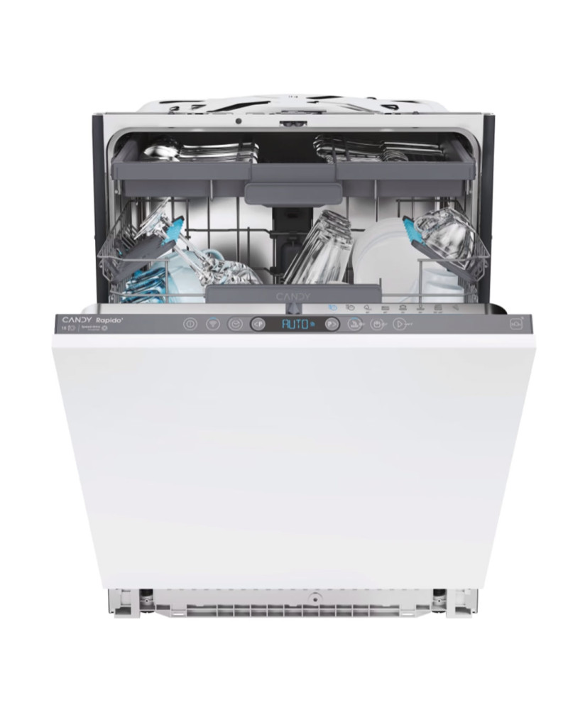 CANDY MAQUINA LOUÇA INTEG 8PROG 15TALHERES (C)