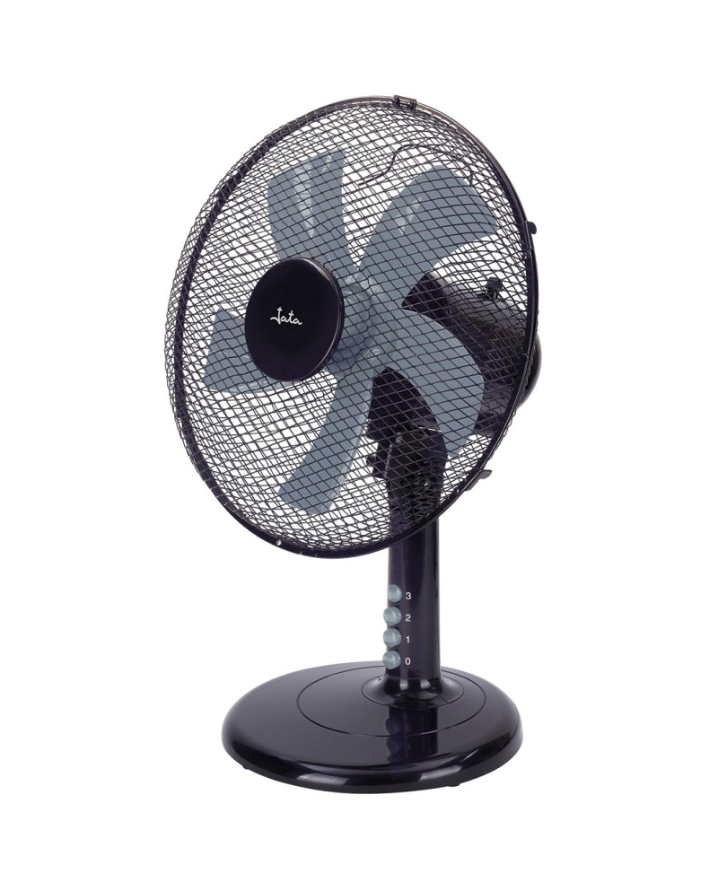 JATA VENTOINHA MESA 34CM 45W 3VELOC PRETA