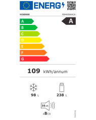 HISENSE COMBINADO 2017X595X579MT 336LT NF LOOK INOX (A)