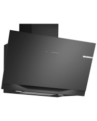BOSCH CHAMINE PAREDE INCLINADA VIDRO PRETO 90CM (A+)