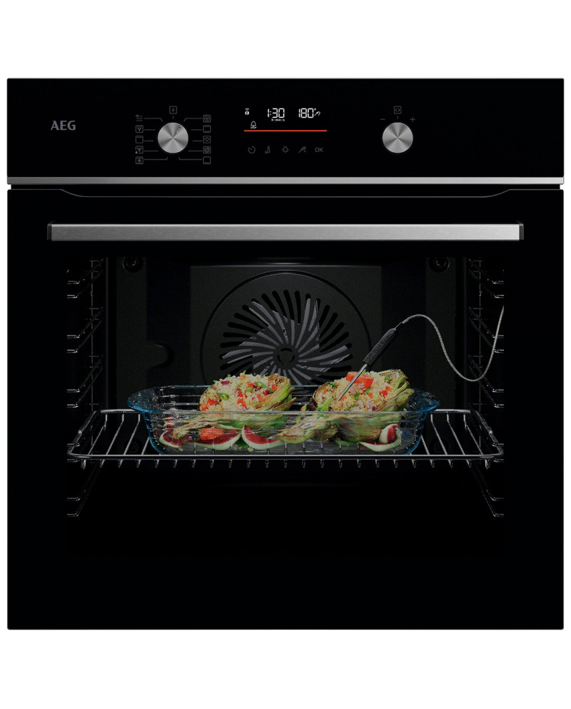 AEG FORNO MULTIFUNÇOES 71LT PIROLITICO PRETO A+