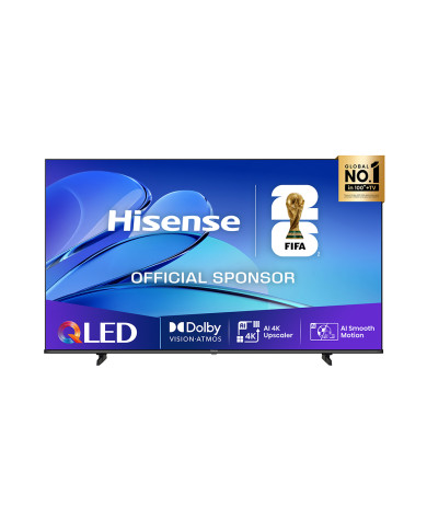 HISENSE QLED 43"4K UHD SMART TV 3HDMI 2USB (E)
