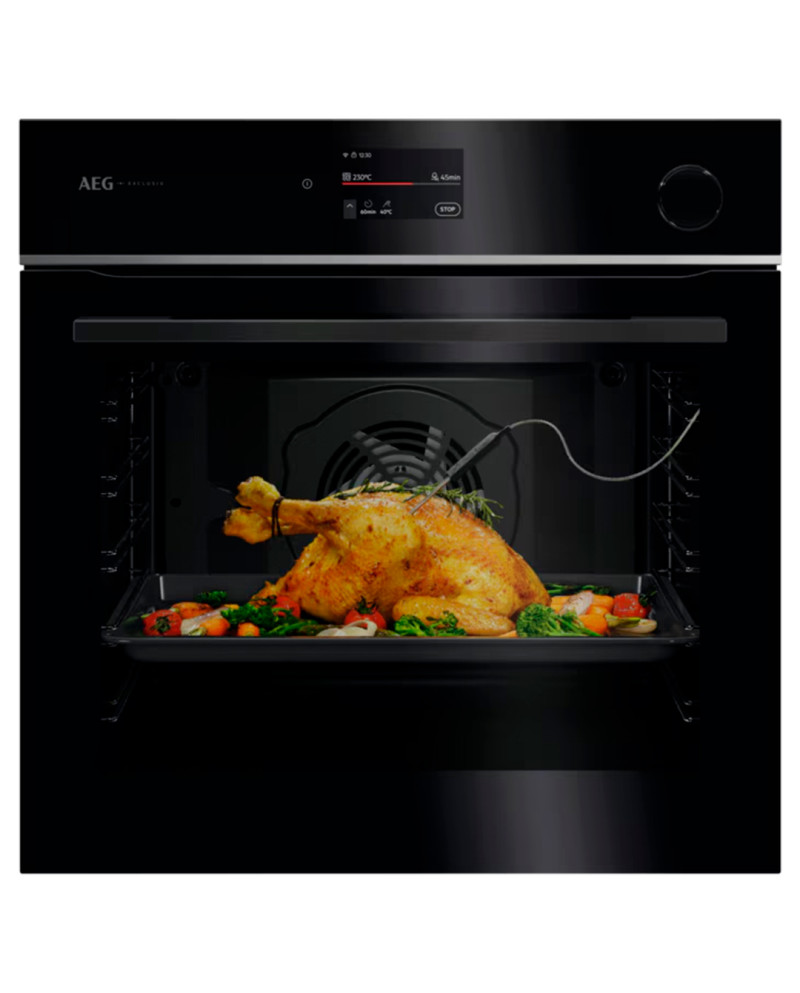 AEG FORNO MULTIF. A VAPOR 72LT PRETO A++