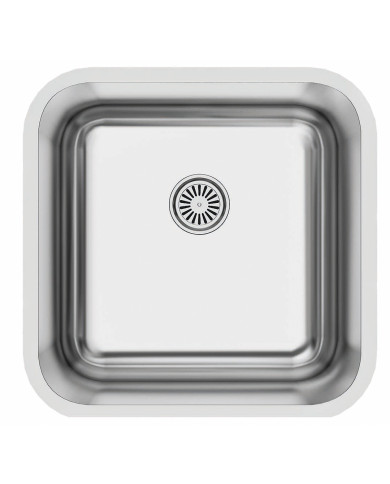 CATA BANCA 40CM 1 PIO MOVEL SOBTAMPO INOX