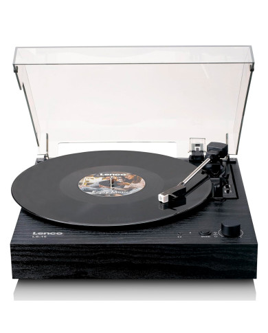 LENCO GIRA DISCOS BLUETOOTH C/COLUNAS INTEGRADAS PRETO