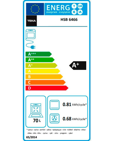 TEKA FORNO MULTIF 71LT AIRFRY INOX (A+)