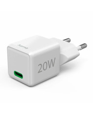 HAMA CARREGADOR RAPIDO USBC SUPER MINI PD 20W BRANCO