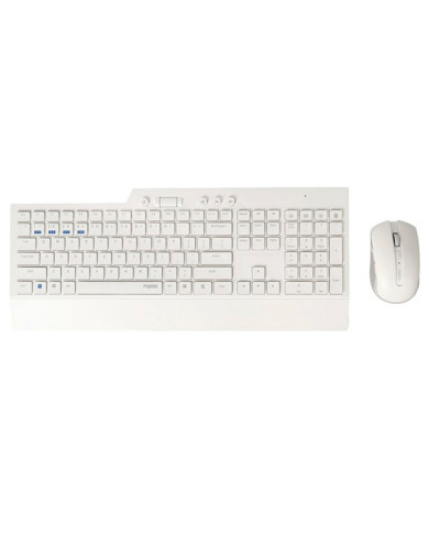 HAMA TECLADO+RATO S/FIO MULTI MODE BRANCO