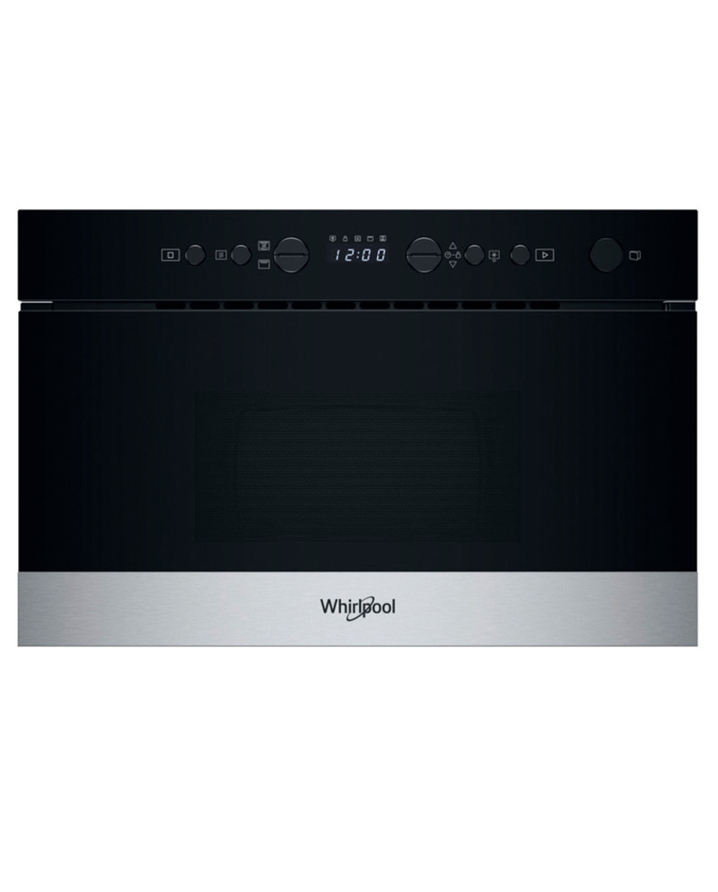 WHIRLPOOL MICROONDAS INTEG 22LT INOX