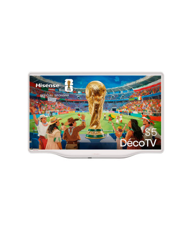 HISENSE QLED 43" FHD DECO TV 2HDMI USB BRANCO(E)