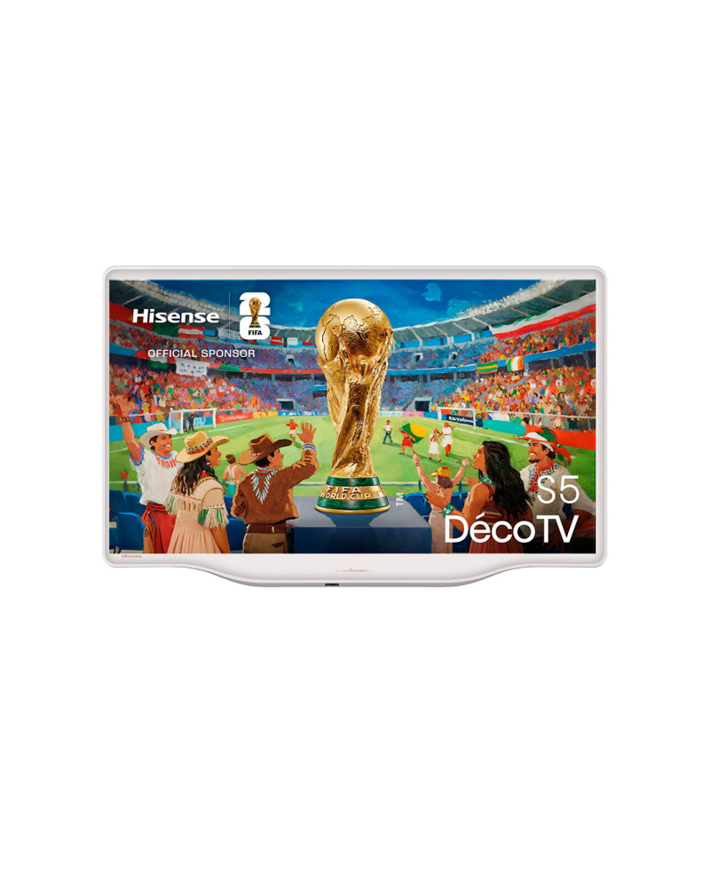HISENSE QLED 43" FHD DECO TV 2HDMI USB BRANCO(E)