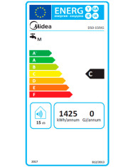 MIDEA TERMOACUMULADOR 50LT INST.VERTICAL  (C)