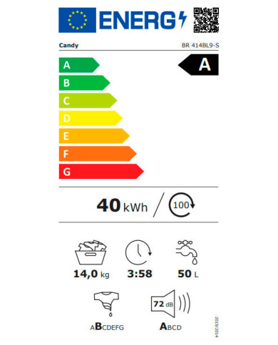 CANDY MAQUINA ROUPA 14KG 1400RT (A)