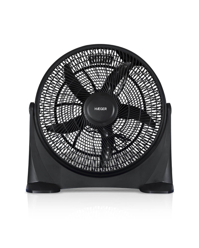 HAEGER VENTOINHA CHAO 50CM 90W PRETA