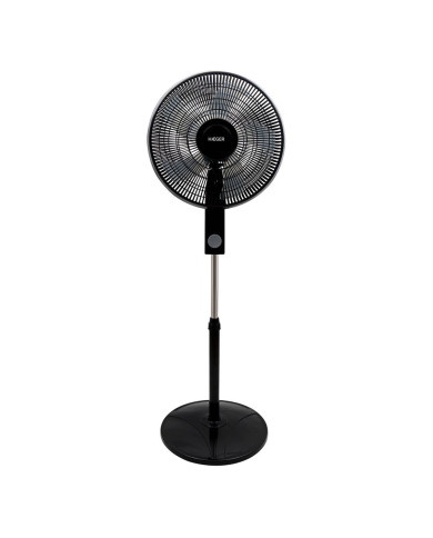 HAEGER VENTOINHA PE SMOOTH WIND 40CM PRETA