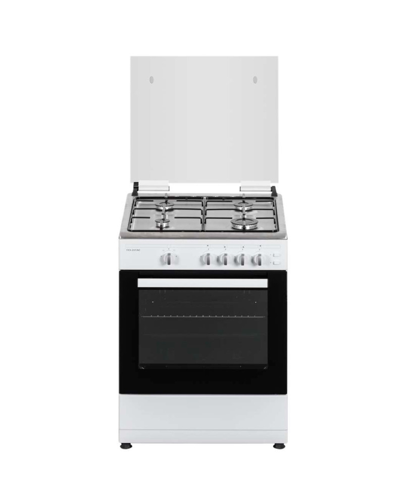 TELEFAC FOGAO 4G 855X600X630 FORNO GAS 55LT BRANCO