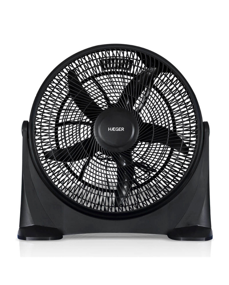 HAEGER VENTOINHA CHAO 50CM 90W PRETA