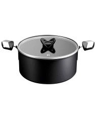 TEFAL TACHO EXCELLENCE INDUÇAO 24CM 5LT +TAMPA VIDRO
