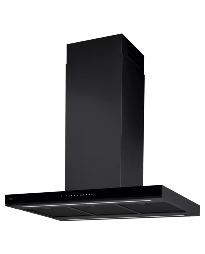 AEG CHAMINE ILHA 90CM 760M3/H PRETO